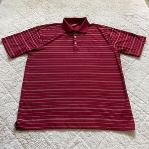 Nike Golf Striped Polo‎ Men's Size L